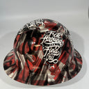 Full Brim Hard Hat Hydro Dipped CANADIAN FLAG FAFO EDITION