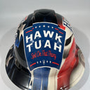 Full Brim Hard Hat Hydro Dipped HAWK TUAH 2024 SPIT ON THAT THING!