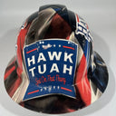 Full Brim Hard Hat Hydro Dipped HAWK TUAH 2024 SPIT ON THAT THING!