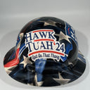 Full Brim Hard Hat Hydro Dipped HAWK TUAH 2024 SPIT ON THAT THING!