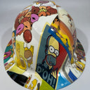 Full Brim Hard Hat Hydro Dipped SIMPSONS HOMER
