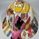 Full Brim Hard Hat Hydro Dipped SIMPSONS HOMER