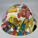 Full Brim Hard Hat Hydro Dipped SIMPSONS HOMER