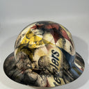 Full Brim Hard Hat Hydro Dipped STEELERS & BULLS