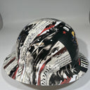 Full Brim Hard Hat Hydro Dipped OUTLAW HILLBILLY
