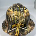 Full Brim Hard Hat Hydro Dipped IOWA HAWKEYES