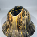 Full Brim Hard Hat Hydro Dipped IOWA HAWKEYES