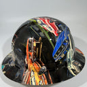Full Brim Hard Hat Hydro Dipped FORD MUSTANGS