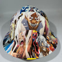 Full Brim Hard Hat Hydro Dipped GEAR 5 MONKEY D LUFFY