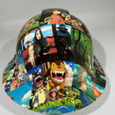 Full Brim Hard Hat Hydro Dipped STUDIO GHILBI ANIME