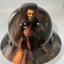 Full Brim Hard Hat Hydro Dipped HALLOWEEN MICHAEL MYERS