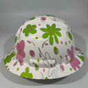Full Brim Hard Hat Hydro Dipped FLORAL