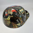 Baseball Cap Style Motorcycle Helmet MEXICAN ROOTS AMERICAN PRIDE
