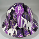 Full Brim Hard Hat Hydro Dipped KENWORTH Purple PANTY DROPPER