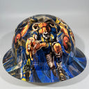 Full Brim Hard Hat Hydro Dipped LOS ANGELES RAMS