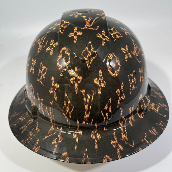 Full Brim Hard Hat Hydro Dipped LOUIS VUITTON