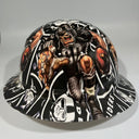 Full Brim Hard Hat Custom Hydro Dipped LAS VEGAS RAIDERS Fat Head