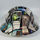 Full Brim Hard Hat Custom Hydro Dipped MAGIC THE GATHERING