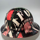 Full Brim Hard Hat Hydro Dipped MEXICAN PRIDE FAFO LMTD