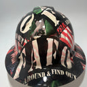 Full Brim Hard Hat Hydro Dipped MEXICAN PRIDE FAFO LMTD