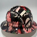 Full Brim Hard Hat Hydro Dipped MEXICAN PRIDE FAFO LMTD