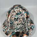 Full Brim Hard Hat Custom Hydro Dipped MIAMI DOLPHINS INSPIRE CHANGE