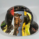Full Brim Hard Hat Custom Hydro Dipped MW3 MODERN WARFARE 3 COD STICKER BOMB
