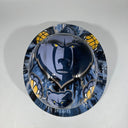 Full Brim Hard Hat Custom Hydro Dipped Memphis Grizzlies