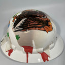 Full Brim Hard Hat Custom Hydro Dipped Mexico Flag Mexican Eagle