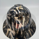 Full Brim Hard Hat Custom Hydro Dipped NY NEW YORK YANKEES