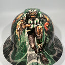 Full Brim Hard Hat Hydro Dipped NEW YORK JETS