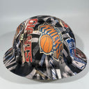 Full Brim Hard Hat Hydro Dipped New York Teams
