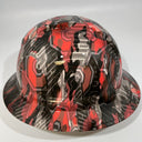 Full Brim Hard Hat Custom Hydro Dipped OHIO STATE BUCKEYES OSU CAMO