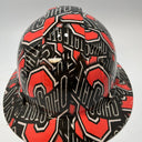 Full Brim Hard Hat Hydro Dipped OSU OHIO STATE
