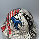 Full Brim Hard Hat Hydro Dipped OIL FIELD OUTLAW