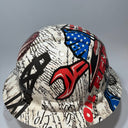 Full Brim Hard Hat Hydro Dipped OIL FIELD OUTLAW