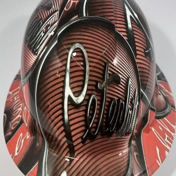 Full Brim Hard Hat Hydro Dipped Peterbuilt