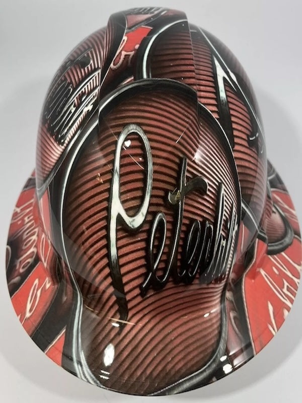 Full Brim Hard Hat Hydro Dipped Peterbuilt