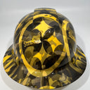 Full Brim Hard Hat Custom Hydro Dipped PITTSBURG STEELERS CAMO