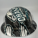Full Brim Hard Hat Hydro Dipped Philadelphia Eagles Champs