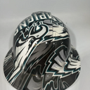 Full Brim Hard Hat Hydro Dipped Philadelphia Eagles Champs