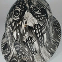 Full Brim Hard Hat Hydro Dipped Pirates