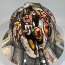 Full Brim Hard Hat Hydro Dipped Pittsburg Steelers Fat Head