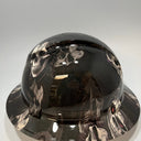 Full Brim Hard Hat Hydro Dipped ROCK N ROLLS SKULLS