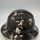 Full Brim Hard Hat Hydro Dipped ROCK N ROLLS SKULLS