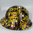 Full Brim Hard Hat Custom Hydro Dipped SAN FRANCISCO 49ERS INSPIRE CHANGE