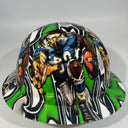 Full Brim Hard Hat Hydro Dipped SEATTLE SEAHAWKS