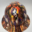 Bad ass hardhat with  hydro dipped comic book design