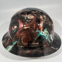 Full Brim Hard Hat Hydro Dipped Slipknot