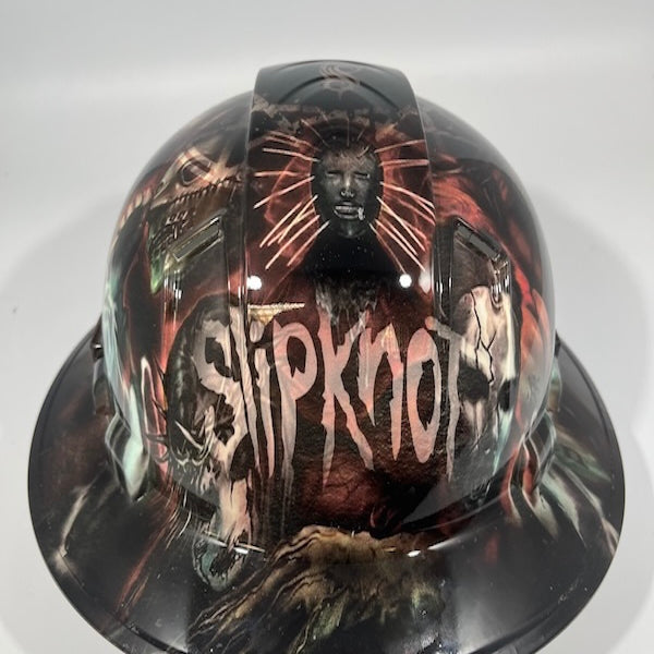 Full Brim Hard Hat Hydro Dipped Slipknot